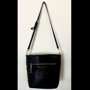 Marc Jacobs Gotham Leather Bucket Bag - Black